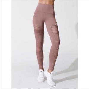 Alo High-Waist Moto Leggings